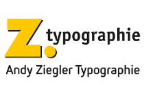Andy Ziegler Typographie
